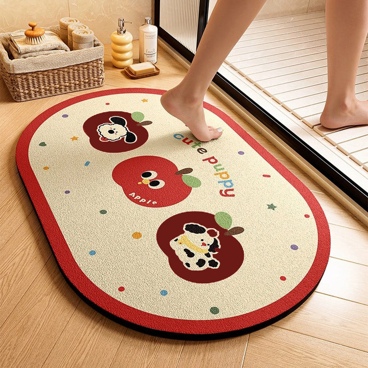 Cute Animal-Themed Memory Foam Bath Mat Stornfield