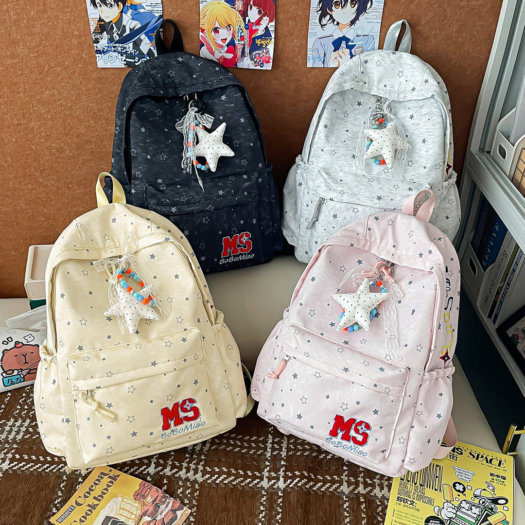 Star-Patterned Casual Backpack Stornfield 1791205609