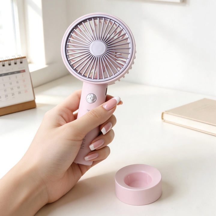 Unisex Portable Hand Fan with USB Charging Technology Stornfield