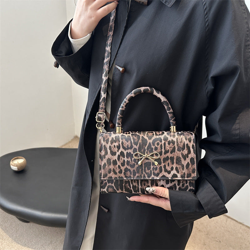 Stylish Animal Print Top Handle Handbag Stornfield