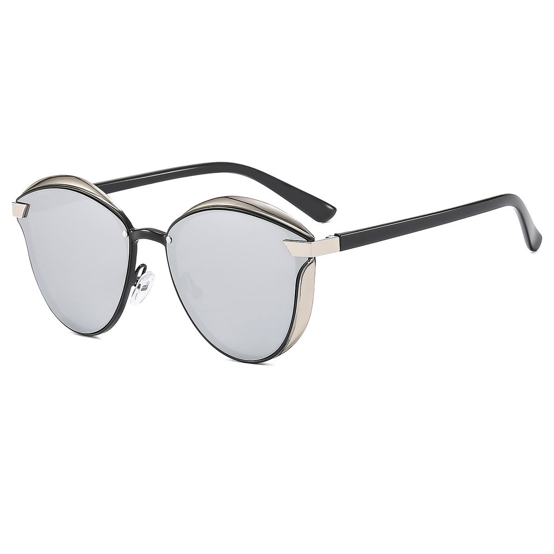 Women's designer sunglasses with elegant faceted design and high-quality UV protection Stornfield