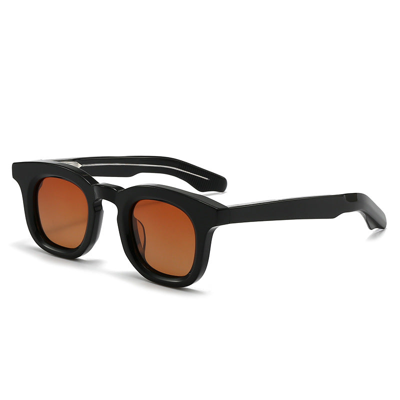 Women's trendy oversized sunglasses with transparent frame and polarized lenses Stornfield