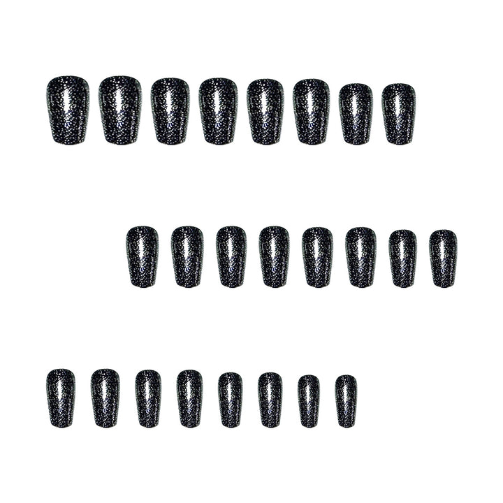 Premium Glittery Long Stiletto Nail Extensions Stornfield