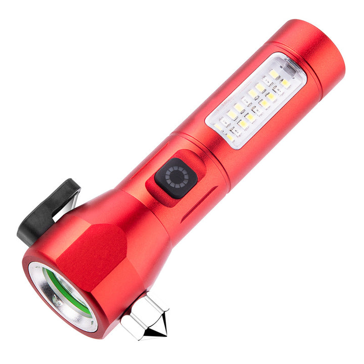 Multi-Function LED Flashlight with Adjustable Focus Stornfield