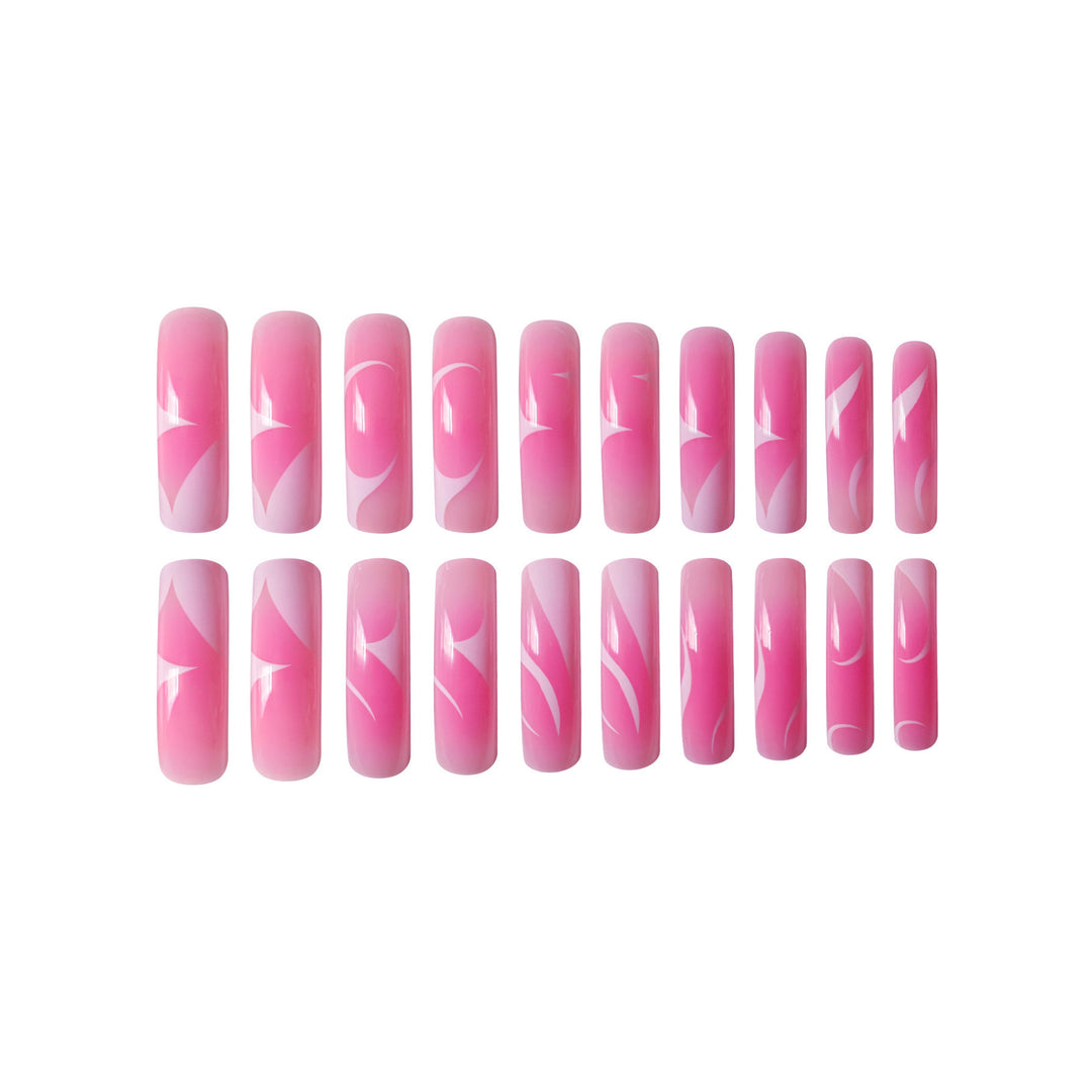 Elegant Artistry Press-On Nail Set Stornfield