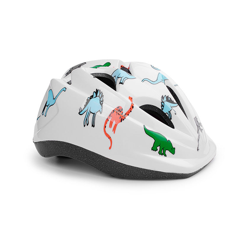 Children's bicycle helmet with dinosaur motif Stornfield