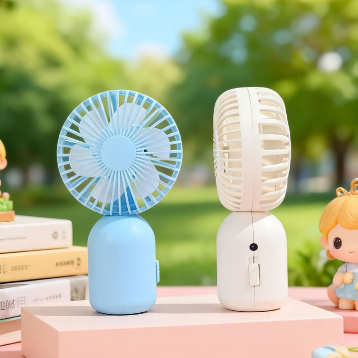 Unisex handheld fan in playful design Stornfield