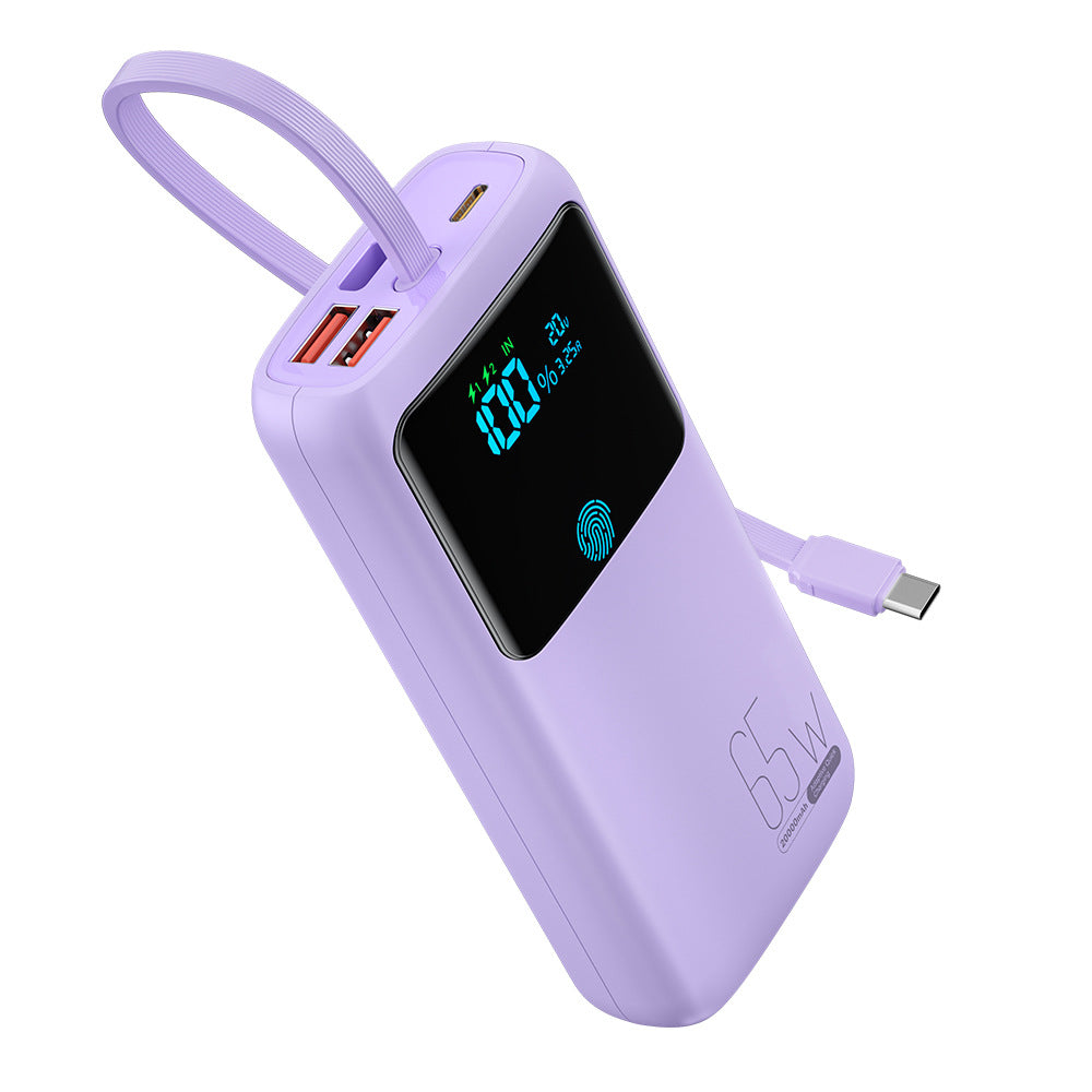 Power bank with integrated LED display and fast charging function Stornfield