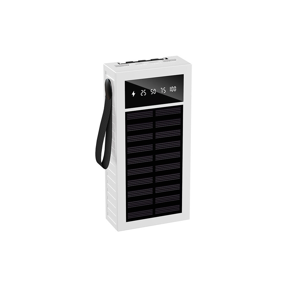 Portable Solar Power Bank with Multifunctional Charging Indicator Stornfield