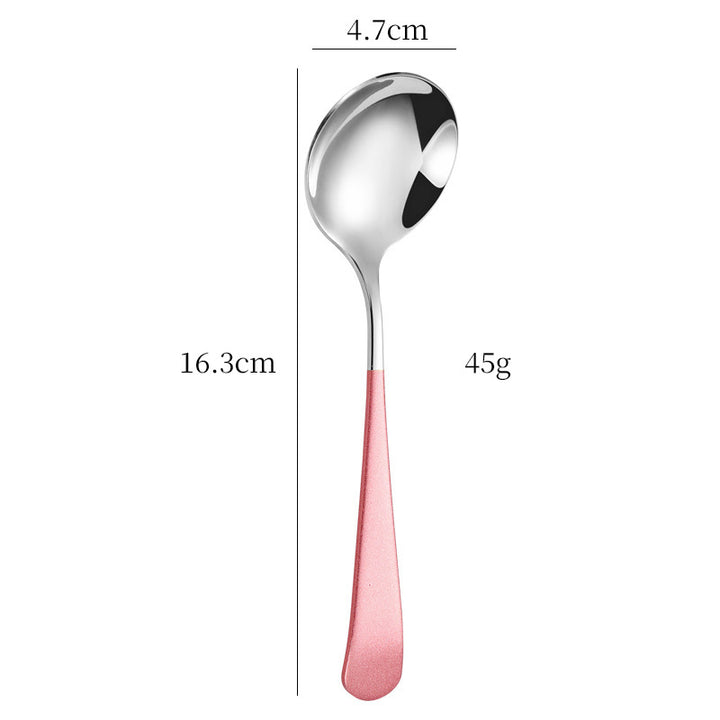Elegant Dessert Spoon with High-Quality and Non-Slip Grip Design Stornfield
