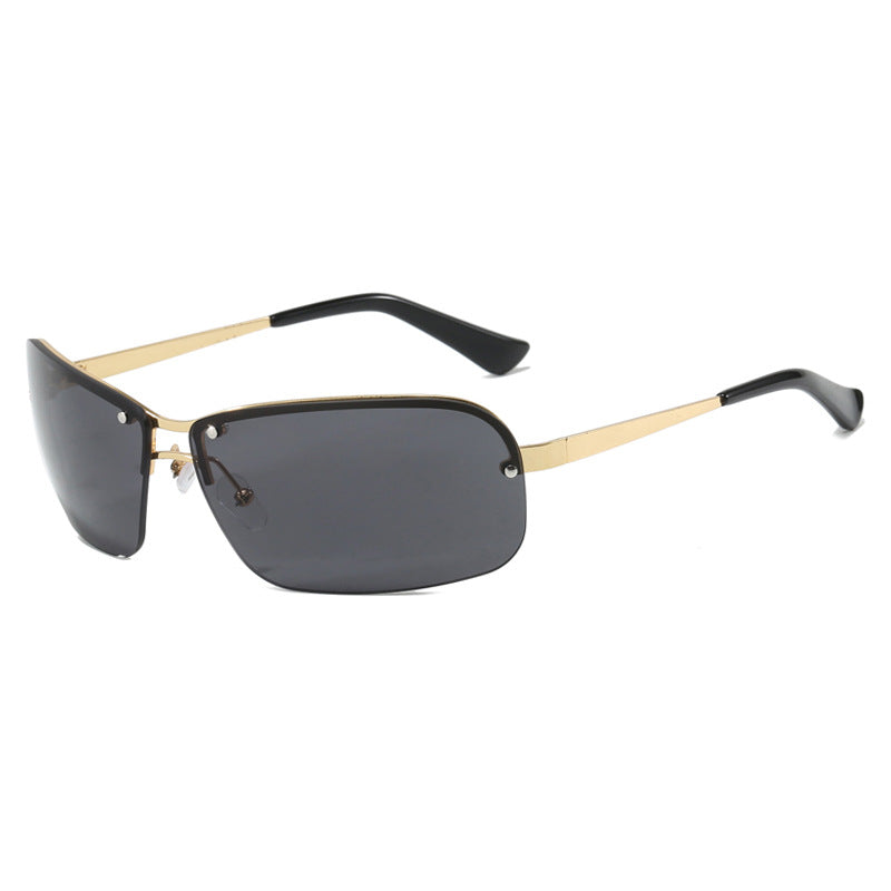Ladies sunglasses with large, elegant lenses and a modern metal frame Stornfield