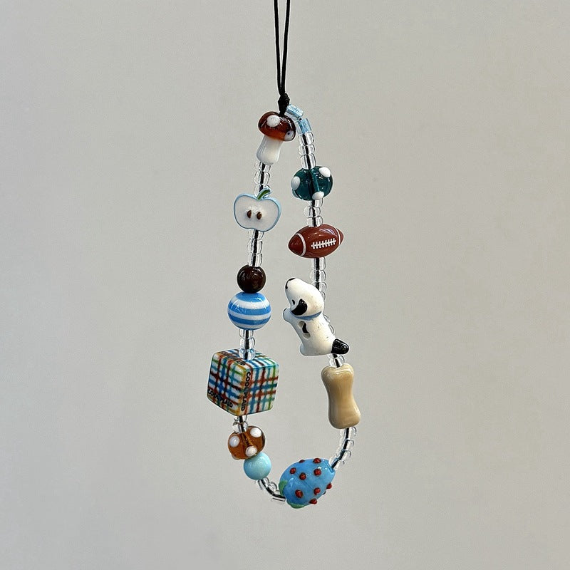 Handcrafted Beaded Charm Lanyard Stornfield