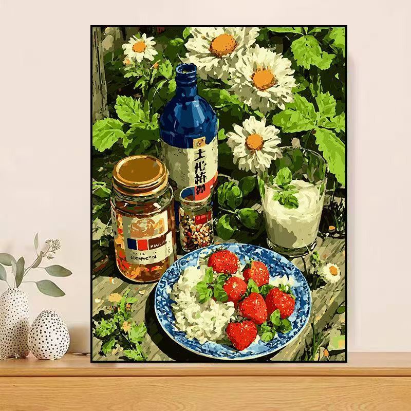 Food-Themed Decorative Canvas Art Stornfield