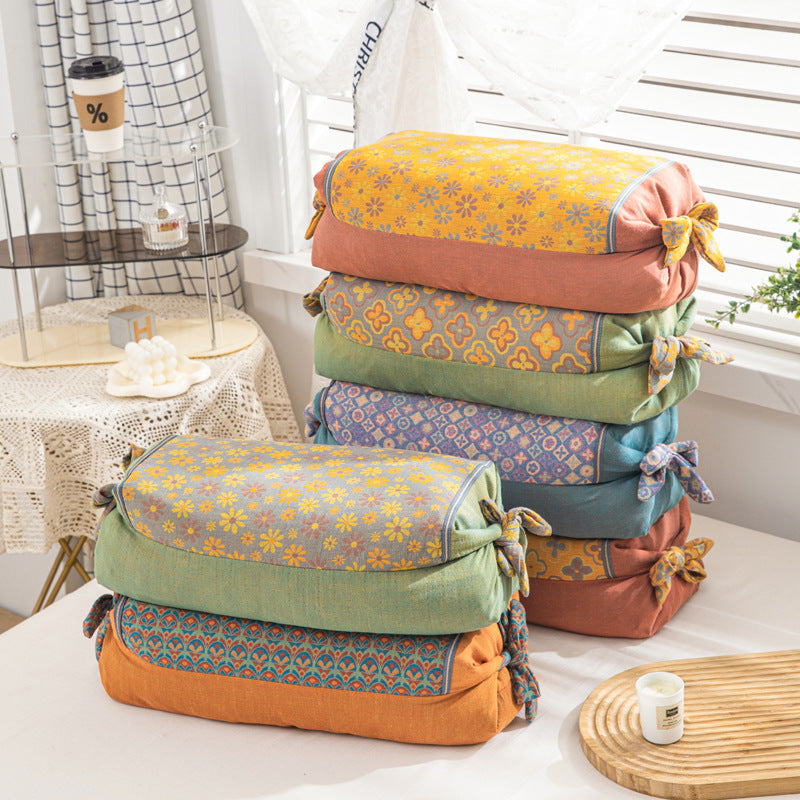 Women Decorative Neck Roll with Floral Pattern Stornfield