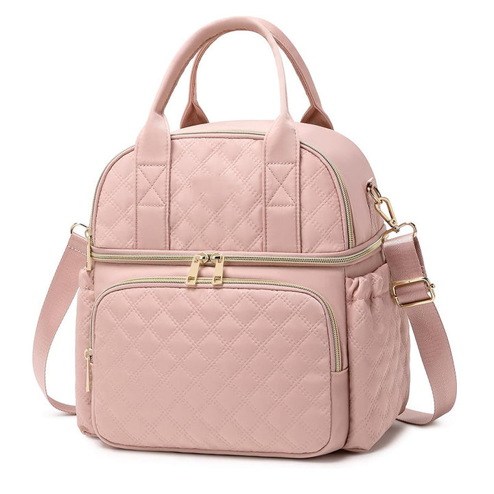Elegant and Spacious Quilted Shoulder Bag Stornfield