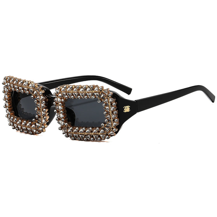 Women's designer sunglasses with extravagant stud embellishments Stornfield