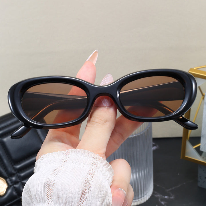 Women's fashionable sunglasses with oval design and UV protection Stornfield