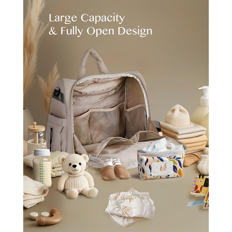 Multifunctional diaper bag with ergonomic shoulder straps Stornfield