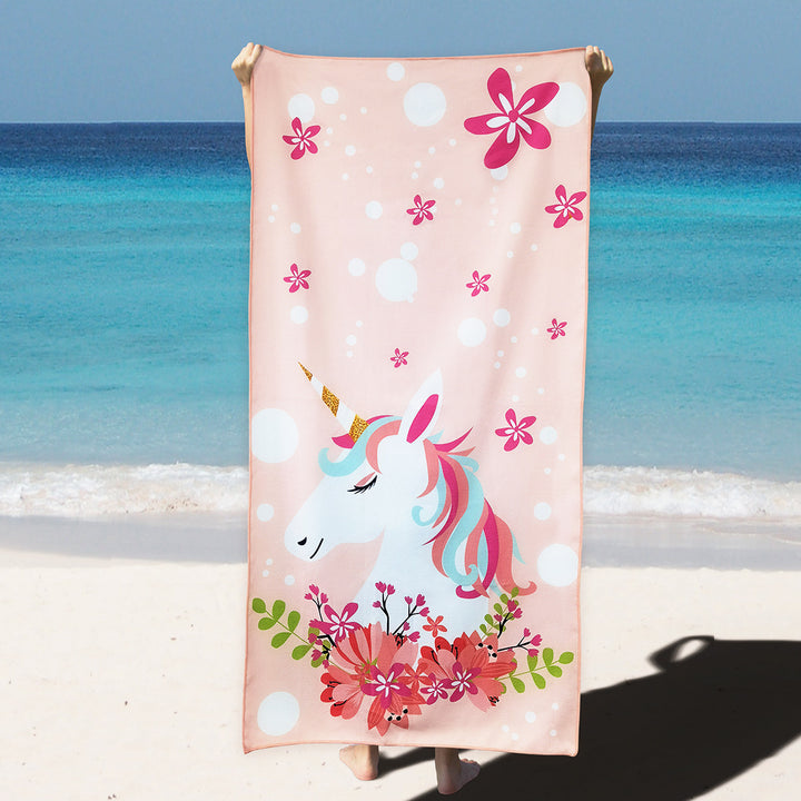 Beach towel with enchanting mermaid design Stornfield
