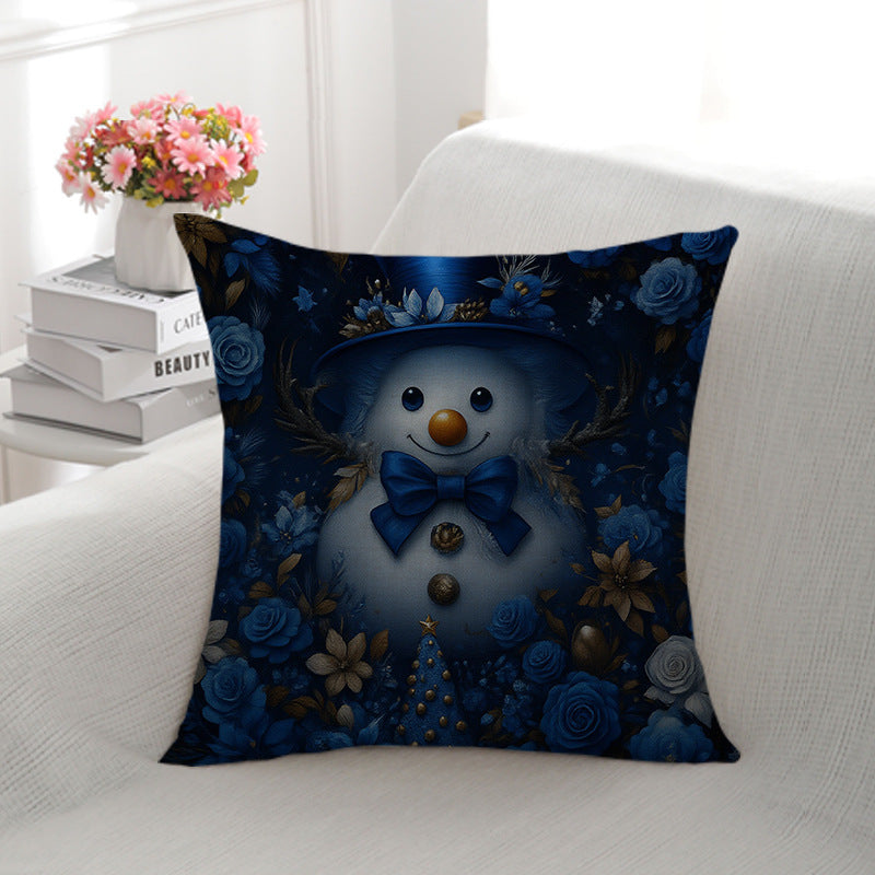 Decorative Animal Illustration Throw Pillow