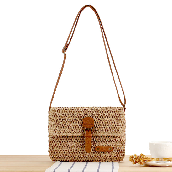 Handbag with Smart Closure System and Adjustable Strap Stornfield
