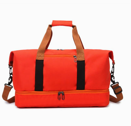 Sporty Travel Bag with Multifunctional Compartments Stornfield