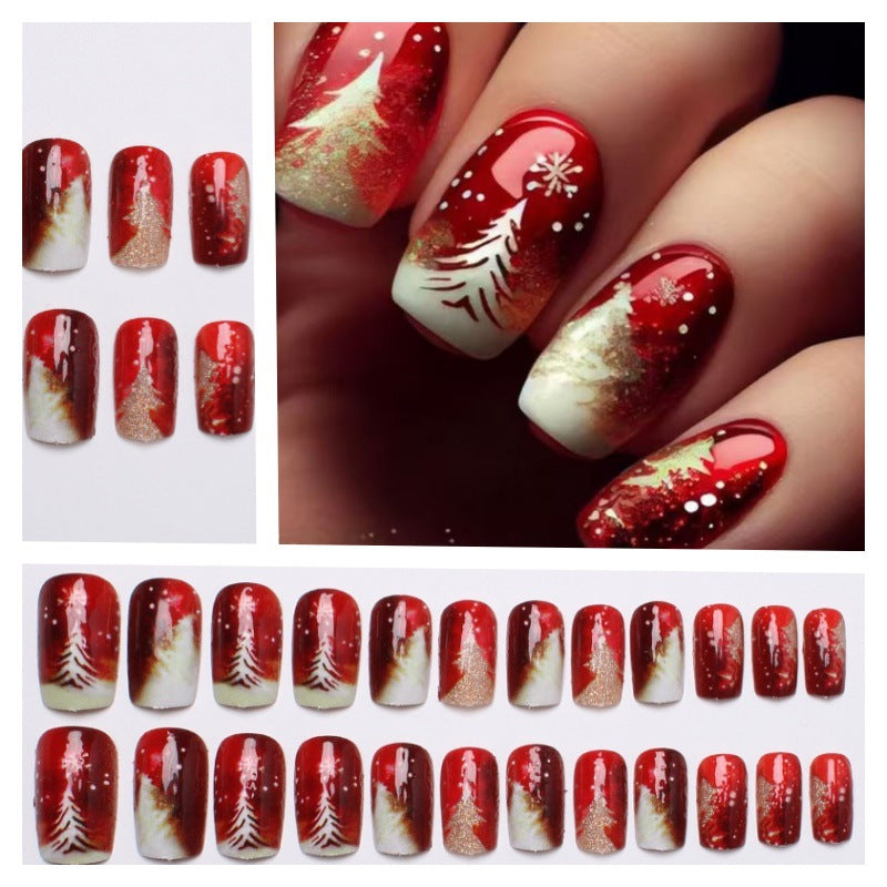 Creative Christmas Art Nails Set Stornfield