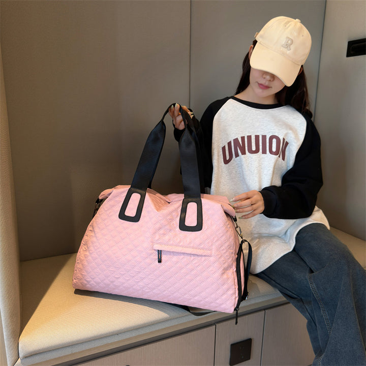 Durable Quilted Travel Duffel Bag Stornfield