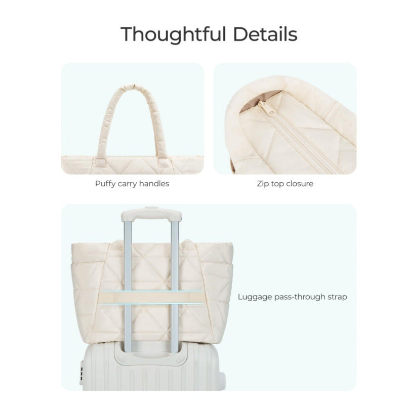 Stylish quilted tote bag Stornfield