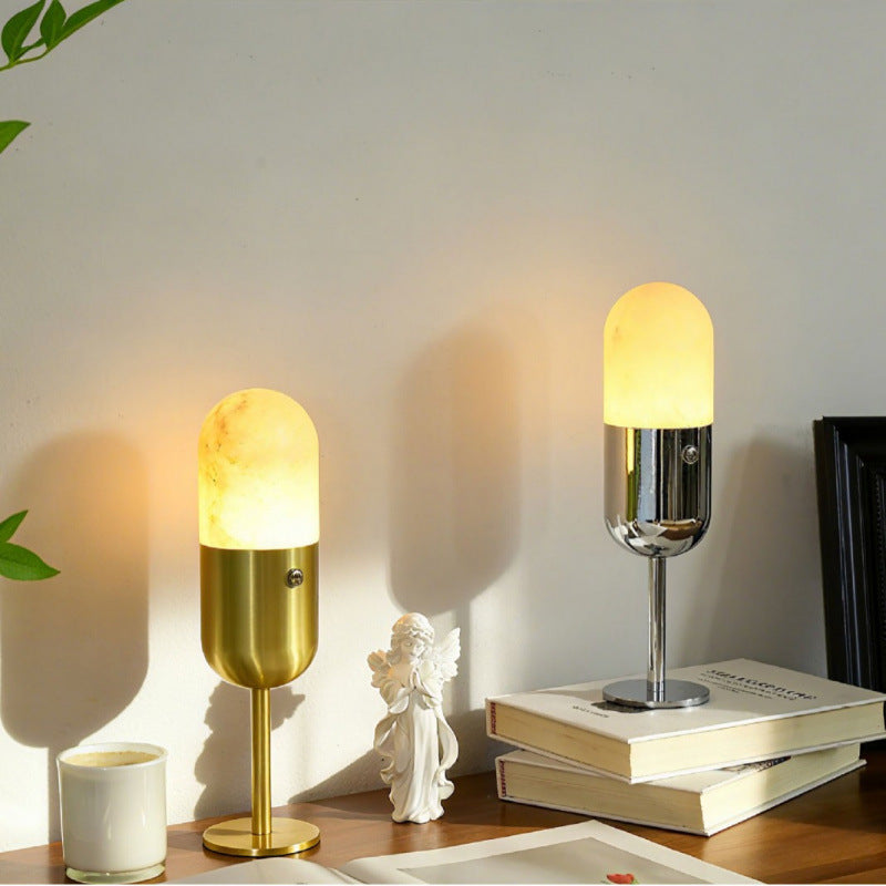 Modern Brass Table Lamp