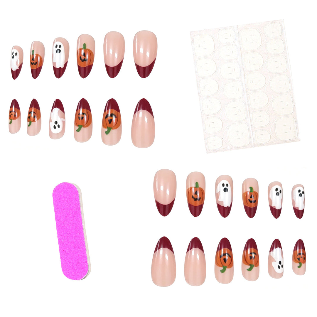 Festive Halloween Nail Art Design Stornfield
