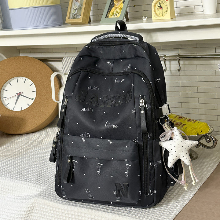Stylish Non-Transparent Fabric Backpack Stornfield