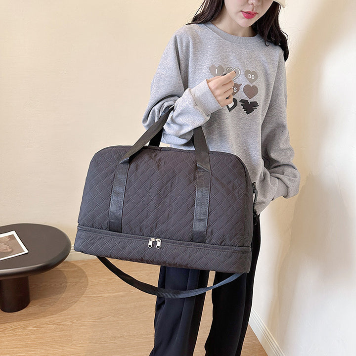 Stylish Quilted Travel Duffle Stornfield