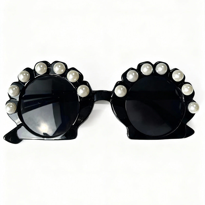Pearl-Accented Vintage Inspired Sunglasses Stornfield
