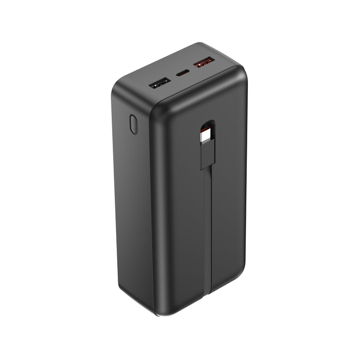 Portable power bank with innovative induction charging function and ultra-modern digital display Stornfield