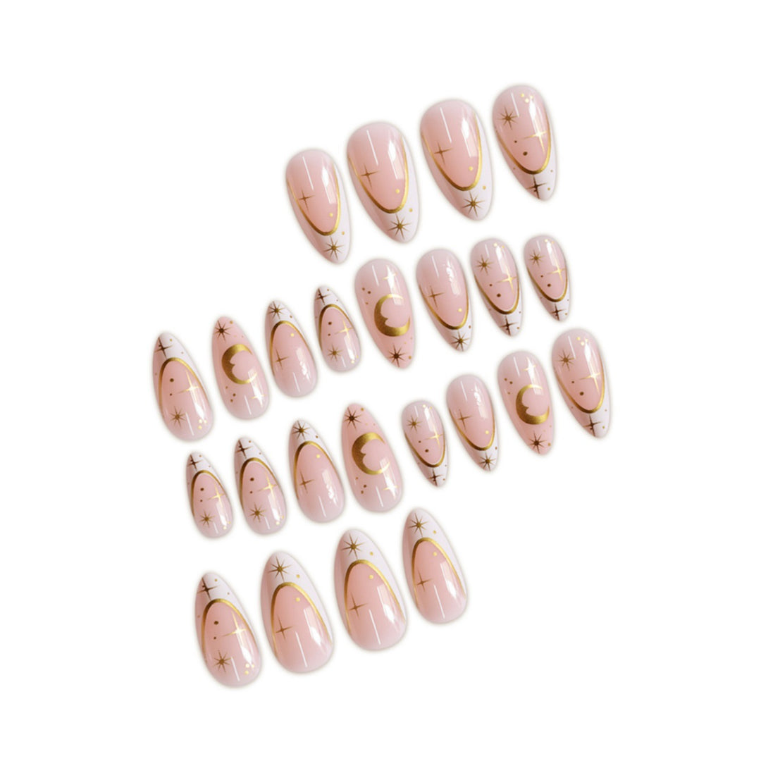 Artistic Starlit Nail Art Extensions Stornfield