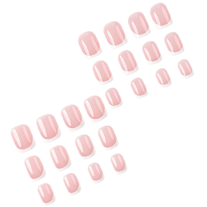 Elegant French Tip Nail Extensions Stornfield