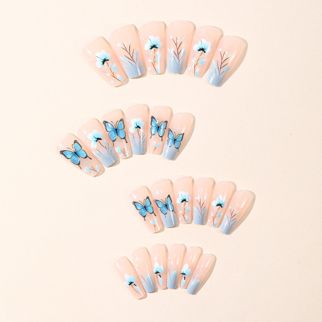 Artistic 3D Butterfly Nail Art Set Stornfield