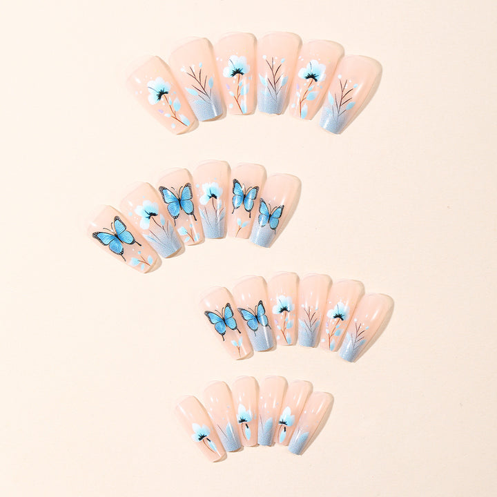Artistic 3D Butterfly Nail Art Set Stornfield