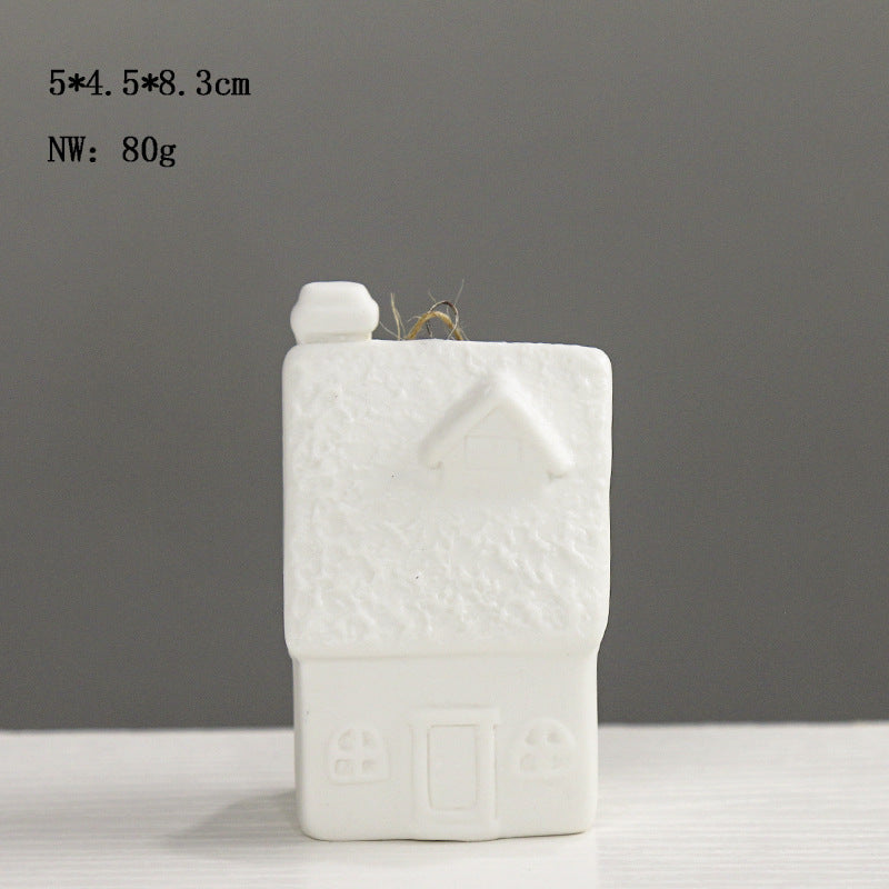 Decorative House-Shaped Ceramic Stornfeild