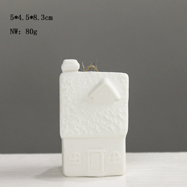 Decorative House-Shaped Ceramic Stornfeild