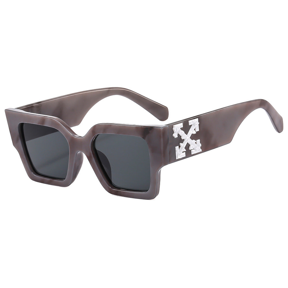 Women's Designer Sunglasses with striking geometric frame Stornfield