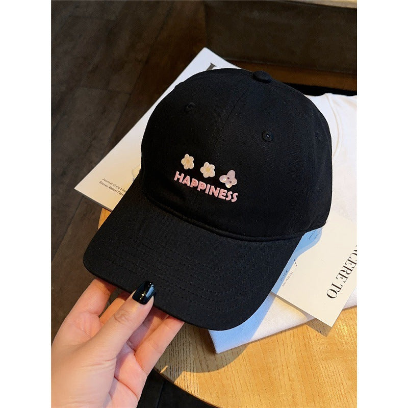 Women's Embroidered Happiness Baseball Cap Stornfield