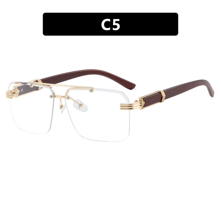 Women's geometric oversized sunglasses with trendy design and luxurious accents Stornfield
