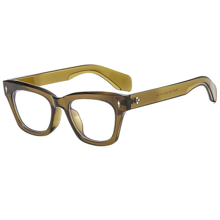 Women Cat-Eye Sunglasses with modern, transparent frame and UV protection Stornfield