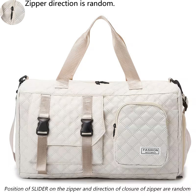 Versatile Quilted Travel Duffel Bag Stornfield