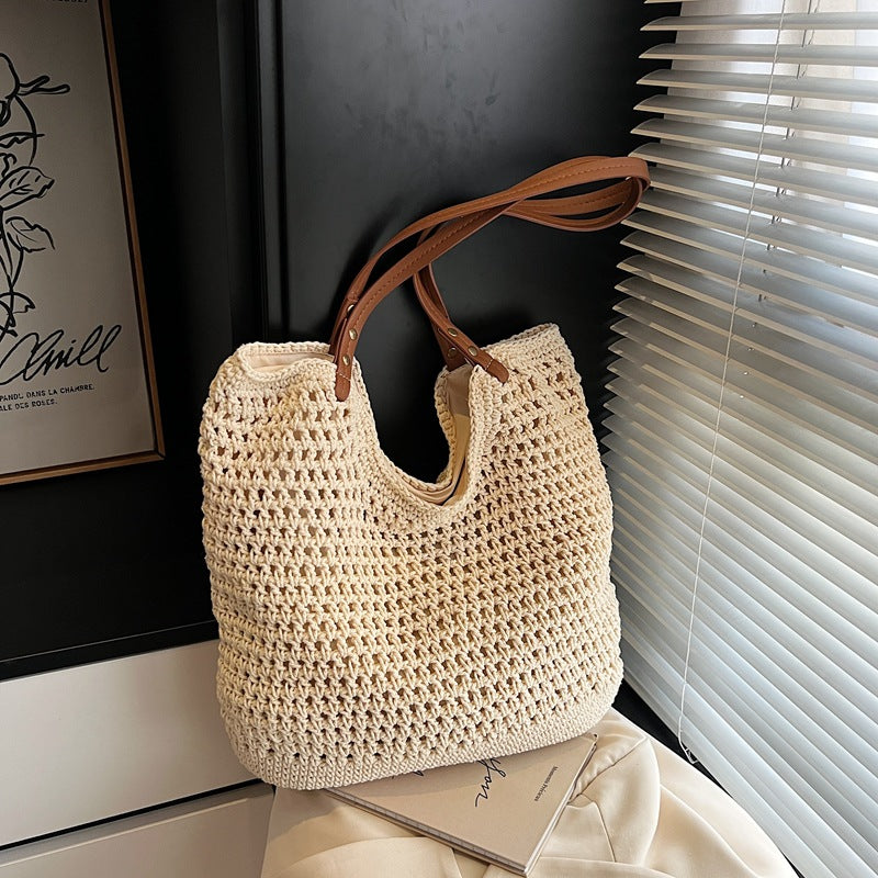 Woven Seagrass Tote Bag