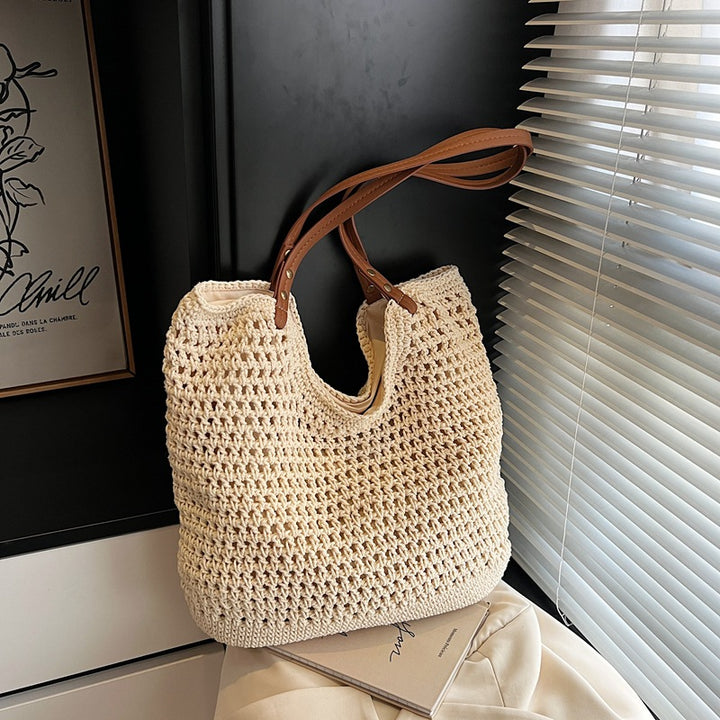 Woven Seagrass Tote Bag