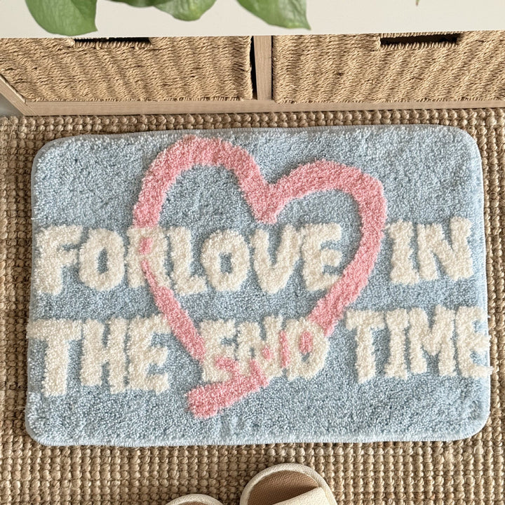 Inspirational Message Bath Mat