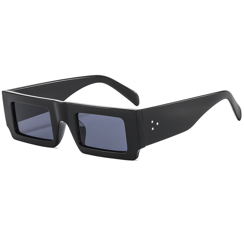 Ladies statement sunglasses with square frame and futuristic design Stornfield